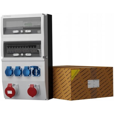 Stavební rozvaděč s elektroměrem Schuko Mennekes Doktorvolt DV-0823-D – Zboží Mobilmania