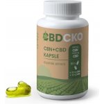 CBDčko Konopné kapsle 2v1 CBD + CBN, 60 ks 1200 mg – Hledejceny.cz