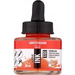 Akrylový inkoust Amsterdam 311 Vermilion 30 ml – Zboží Dáma