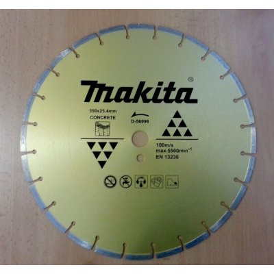 Makita diamantový kotouč 400x25.4x7.5MM beton D-57009 – Zboží Mobilmania