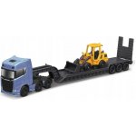 Maisto Mini pracovní stroje, Sada velkého tahače, Scania 770S, Volvo L25H Wheel Loader with Bucket – Zboží Dáma