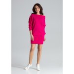 Lenitif dámské mini šaty Stubby K254 růžová – Zboží Mobilmania