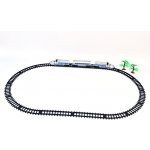 Mac Toys Vlaková dráha stříbrná 111cm – Zboží Dáma