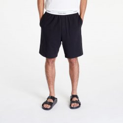 Calvin Klein pánské pyžamové šortky černé s bílou gumou