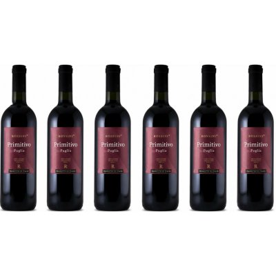 Rossini Primitivo 12,5% 6 x 0,75l (holá láhev) – Hledejceny.cz