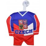 {Minidres HOKEJ ČR k zavěšení - ČR fanoušek - 11 x 16 cm FVDRESMINI-CR1 – Hledejceny.cz