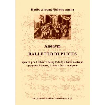 Balletto Duplices úprava Archív Kroměříž A 786 – Sleviste.cz