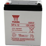 YUASA NP4-12 4Ah 12V – Zboží Mobilmania
