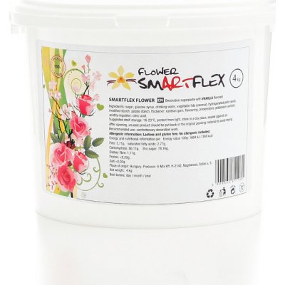 Smartflex Flower Vanilka 4 kg (Modelovací hmota na výrobu květin) – Zbozi.Blesk.cz