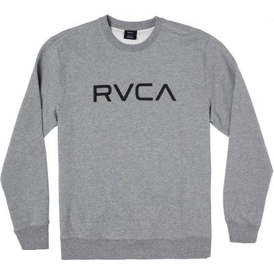 RVCA MIKINA BIG CREW šedá