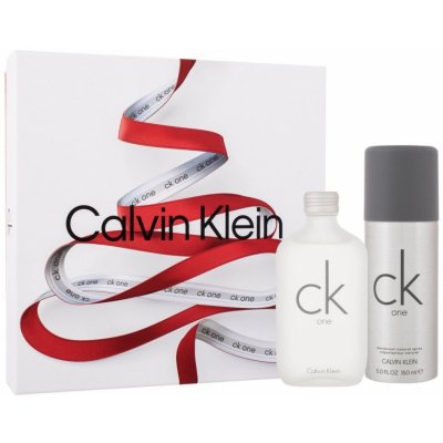 Calvin Klein CK One EDT 100 ml + deospray 150 ml unisex dárková sada – Zbozi.Blesk.cz