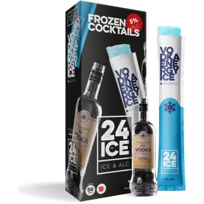 24 Ice Vodka Energy Frozen Cocktails 5% 5 x 0,065 l (holá láhev) – Zboží Dáma