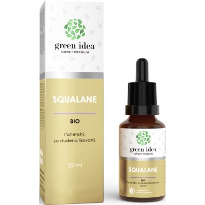 Green Idea Squalane olej BIO 25 ml – Zboží Mobilmania