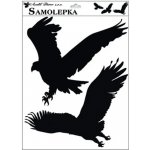 Anděl Samolepka siluety Typ: 1 ptáci 429 42x30cm – Zboží Dáma