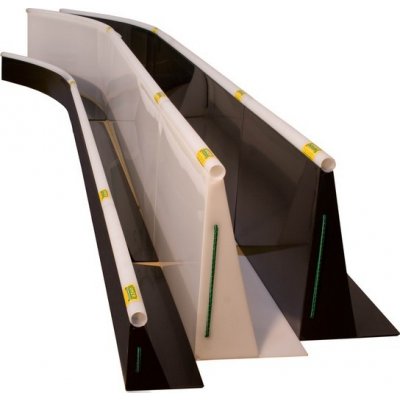 UC Florbalové mantinely 40x20 m Bílá bez přepravních vozíků – Zboží Dáma