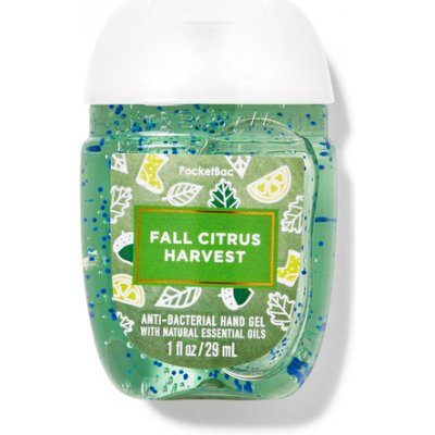 Bath & Body Works PocketBac antibakteriální gel na ruce Fall Citrus Harvest 29 ml