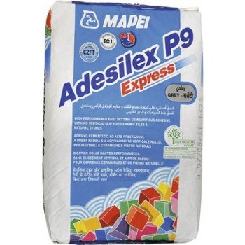 MAPEI ADESILEX P9 EXPRES Cementové lepidlo na obklady a dlažby 25 kg bílé