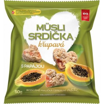 Semix Müsli srdíčka s papájou 50g