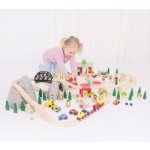 Bigjigs vláčkodráha Horská cesta 112 dílů – Sleviste.cz