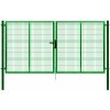 Branka Brána Pilofor 3D zelená se zámkem FAB, šířka 4118 Výška v mm:: 2045 mm