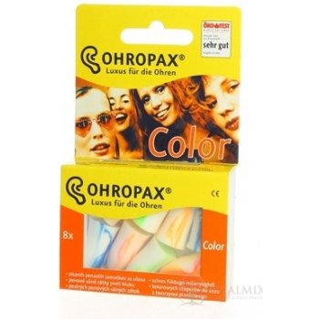 Ohropax Color Špunty do uší 8 ks