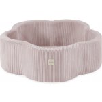Plush Nest suchý bazén Květinová zóna manšestr světle růžová 95 x 30 cm – Zboží Mobilmania