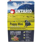 Ontario Puppy Mini Lamb & Rice 2,25 kg – Hledejceny.cz