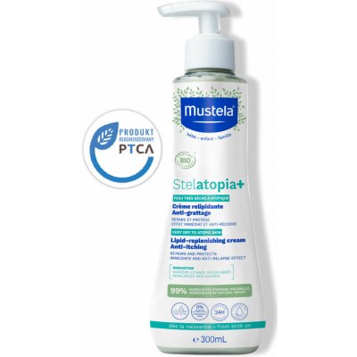 Mustela STELATOPIA+ Zklid. a obnov. krém BIO 300 ml – Hledejceny.cz