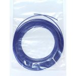 Pro3D ABS, 1,75mm, tmavě modrá - METRÁŽ - cena za 1m ABS dark blue – Zboží Živě