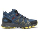 Columbia Peakfreak II Mid Outdry BM7573 trekingová obuv petrol blue black – Zboží Mobilmania