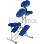 Medimas hliníková skládací masážní židle Delta barva modrá – Zboží Mobilmania