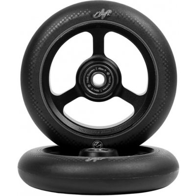 North kolečko Index Pro Scooter Wheels 115mm Black Black BLACK BLACK 2 ks – Zboží Dáma