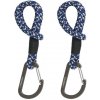 Doplněk a příslušenství ke kočárkům LÄSSIG připínací systém CASUAL STROLLER HOOKS Cord Black/Blue/Vanilla