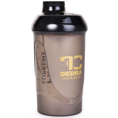 SHAKER | šroubovací víko i náustek na pití + míchací sítko | PROTEIN SUPREME, 600 ml – Hledejceny.cz