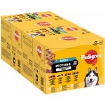 Pedigree Adult Protein Plus v želé 4 druhy 24 x 85 g – Hledejceny.cz