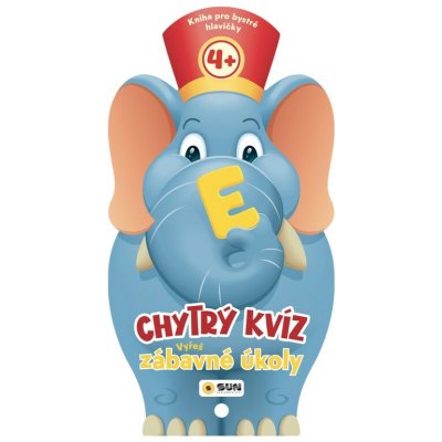 Chytrý kvíz Vyřeš zábavné úkoly 4+ Kniha pro chytré hlavičky – Hledejceny.cz
