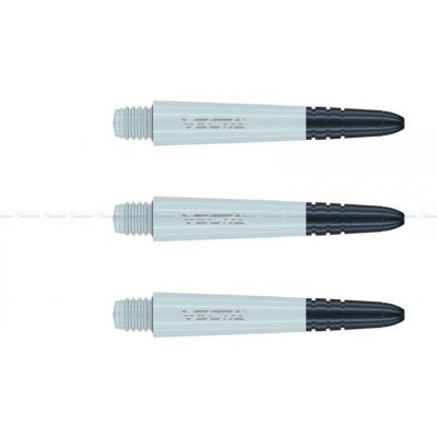 Winmau Vecta plastové s hliníkový topem bílé krátké – Zboží Dáma