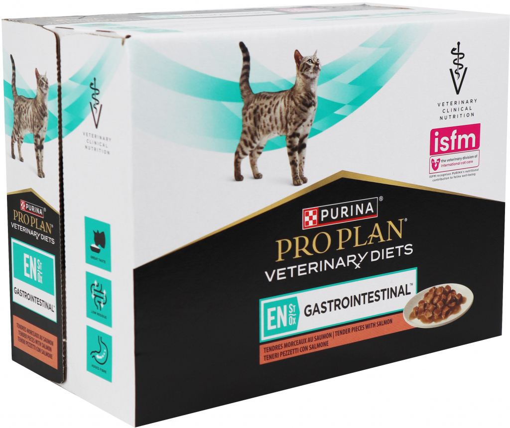 Purina Pro Plan VD Gastrointestinal losos 10 x 85 g