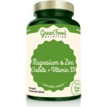 GreenFood Nutrition Hořčík a Zinek Cheláty + Vitamín D3 Čokoláda Malina 90 Kapslí – Zboží Mobilmania