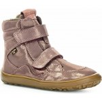 Froddo Barefoot zimní boty s membránou G3160246-9 Gold Pink – Zboží Dáma