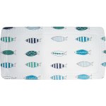 Spirella protiskluzová do vany SANTORINI rybičky motiv 71 x 36 cm – Zboží Dáma