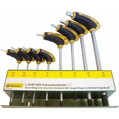 Proxxon sada klíčů T-rukojeť, 8-dílná 22650 – Sleviste.cz