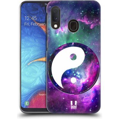 Pouzdro Head Case Samsung Galaxy A20e Yin a Yang PURPLE