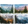 Puzzle RAVENSBURGER Neuschwanstein ve čtyřech ročních obdobích 18000 dílků