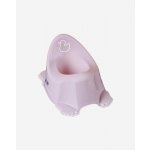 TEGA Dětský nočník protiskluzový, hrající, růžový s kačenkou – Zboží Dáma