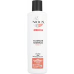 Nioxin System 4 Shampoo Cleanser - Čisticí šampon pro jemné barvené výrazně řídnoucí vlasy 300 ml