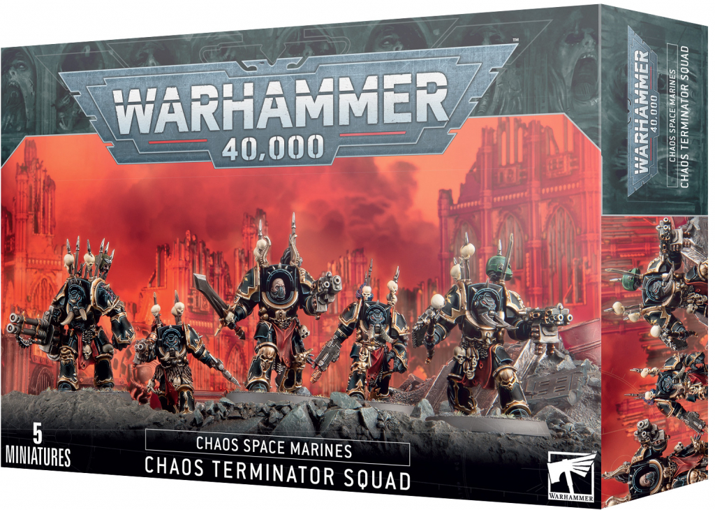 GW Warhammer Chaos Space Marines Terminators