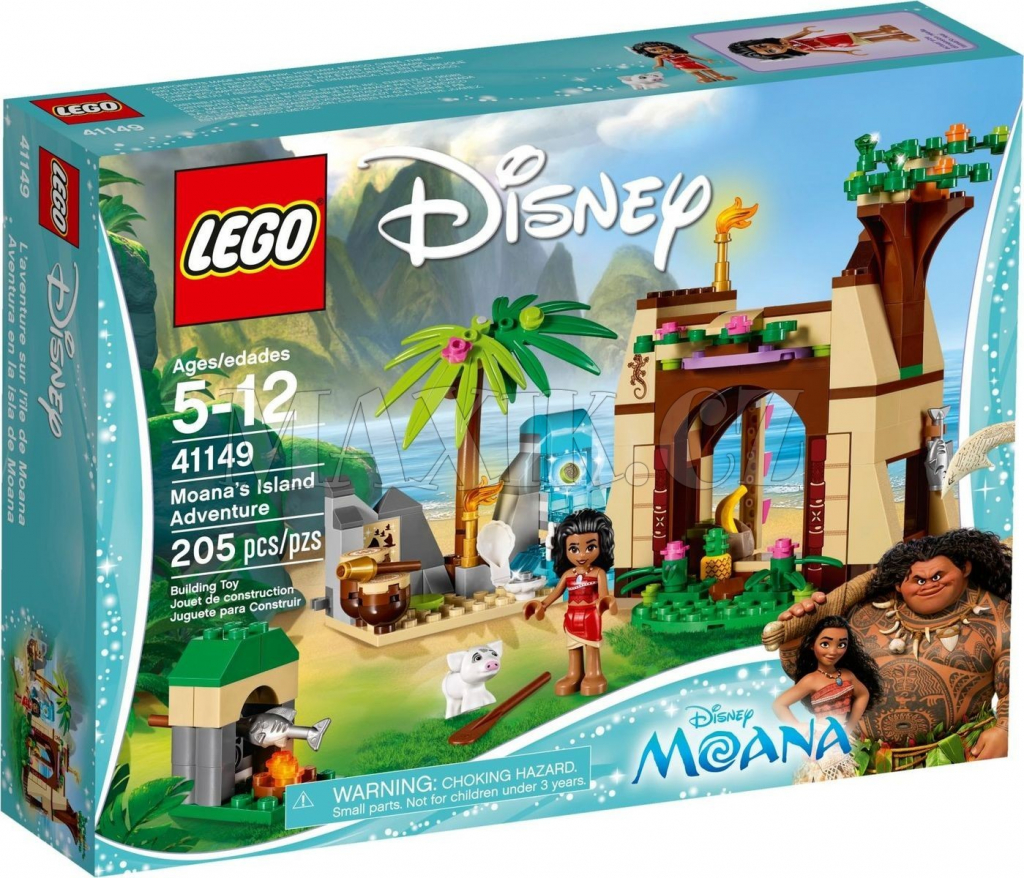 LEGO® Disney 41149 Vaiana a její dobrodružství na ostrově