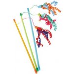 Zolux Vábnička pro kočky stužky s rolničkou 41 cm – Zboží Dáma