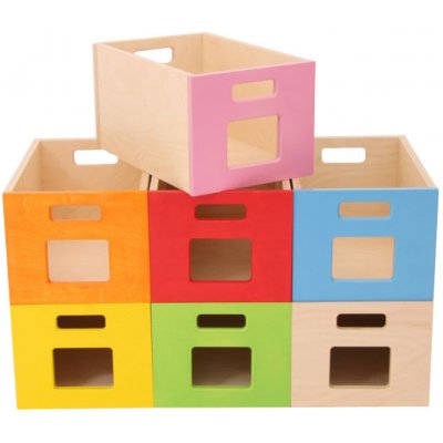 Hajdalánek úložný box velký 31 x 35 x 19 cm bříza – Zboží Dáma